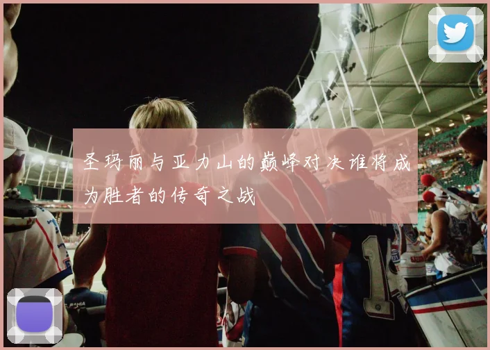 圣玛丽与亚力山的巅峰对决谁将成为胜者的传奇之战