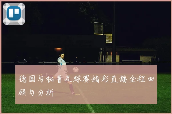 德国与秘鲁足球赛精彩直播全程回顾与分析